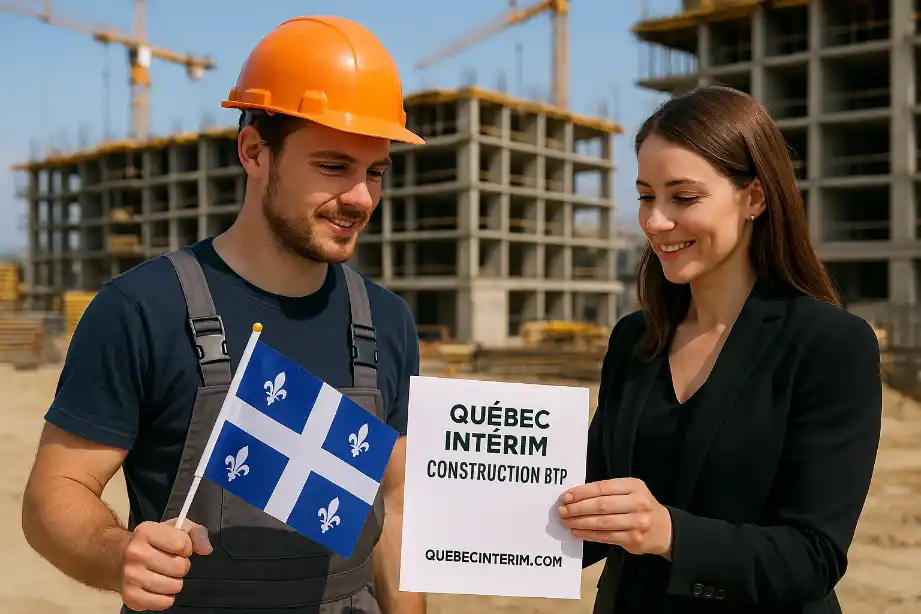 QUÉBEC EMPLOI INTÉRIM CONSTRUCTION BTP